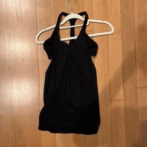 Built in bra lululemon top size 4